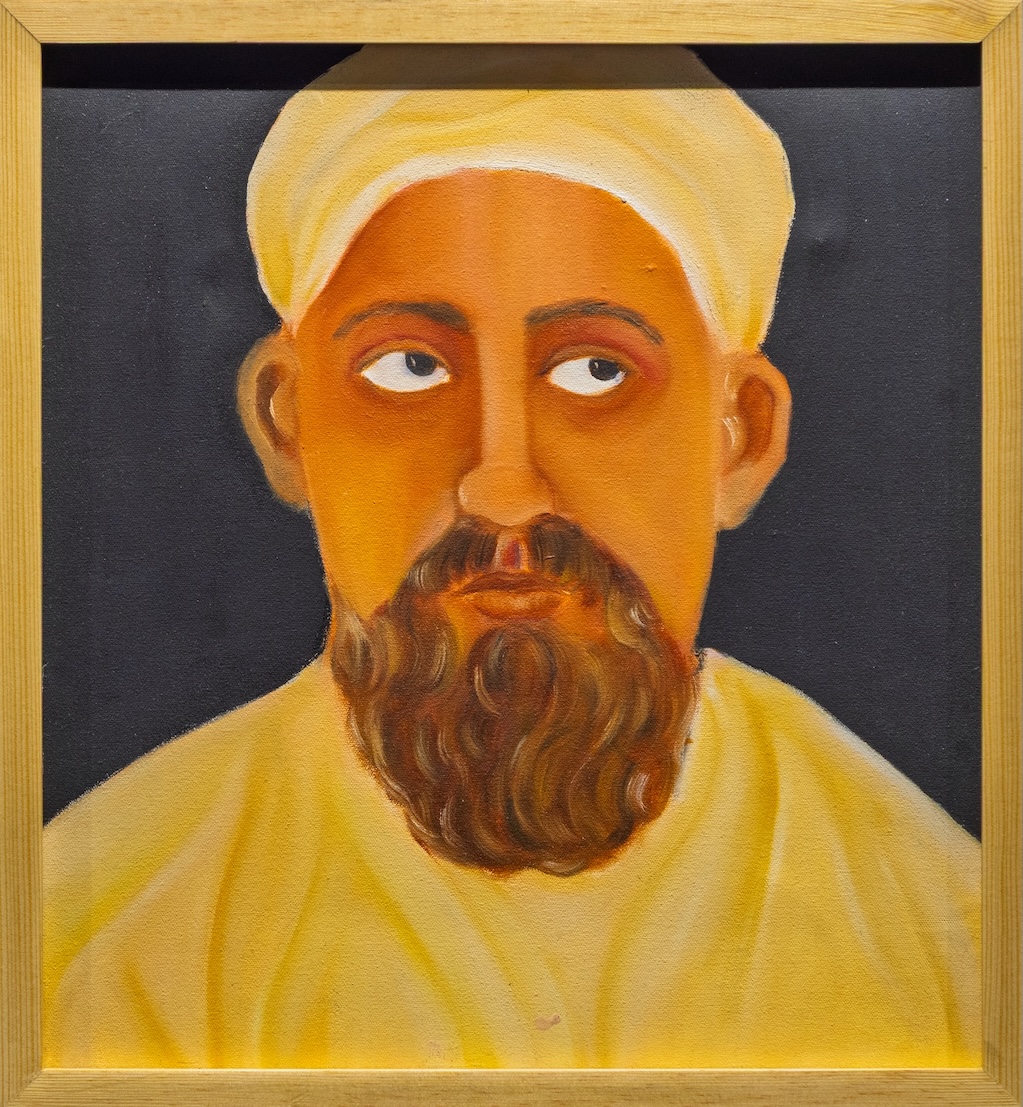N.Meera Irshad, Arshi Irshad , marginalised , oil on canvas